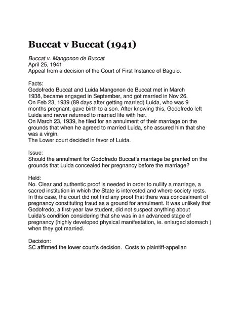 buccat vs buccat case digest|G.R. No. L.